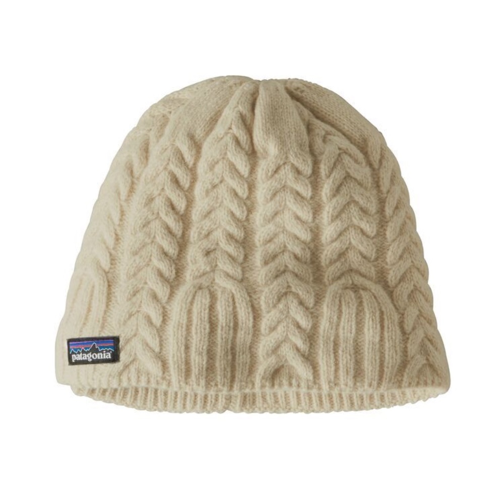 Patagonia Women's Cable Beanie Birch White